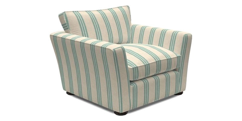 Aldeburgh Chair in Two Tone Plain Biscuit