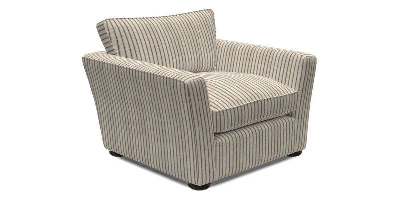 Aldeburgh Chair in Two Tone Plain Biscuit