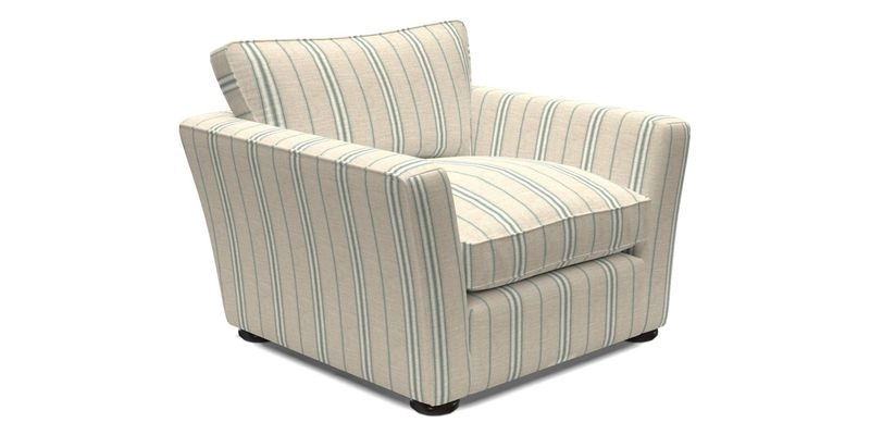 Aldeburgh Chair in Two Tone Plain Biscuit