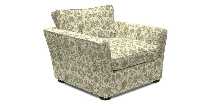 Aldeburgh Chair in Two Tone Plain Biscuit