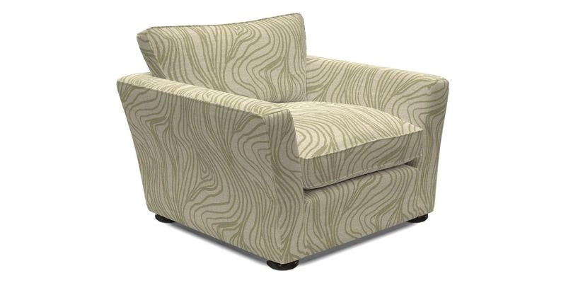 Aldeburgh Chair in Two Tone Plain Biscuit