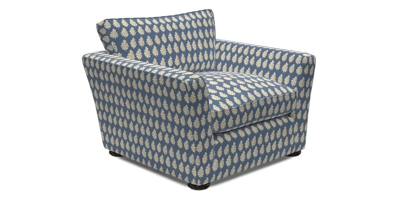 Aldeburgh Chair in Two Tone Plain Biscuit