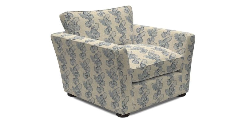 Aldeburgh Chair in Two Tone Plain Biscuit
