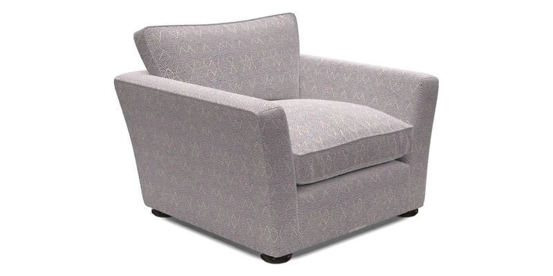 Aldeburgh Chair in Two Tone Plain Biscuit