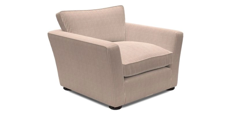 Aldeburgh Chair in Two Tone Plain Biscuit