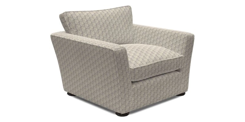 Aldeburgh Chair in Two Tone Plain Biscuit