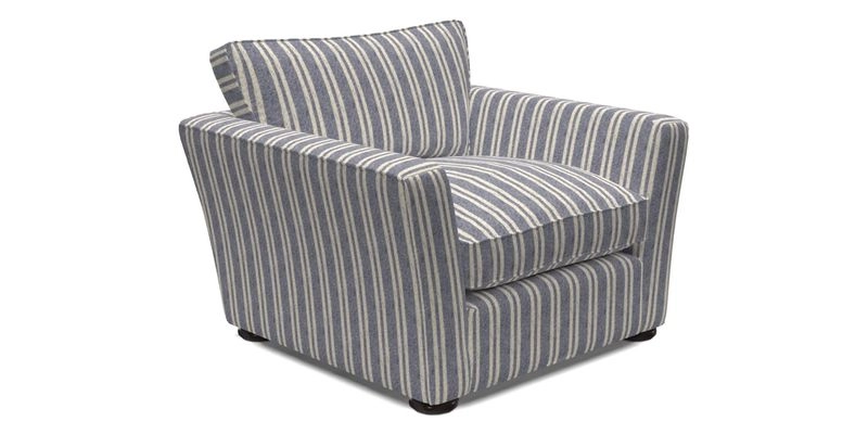 Aldeburgh Chair in Two Tone Plain Biscuit