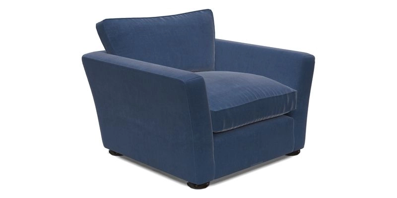 Aldeburgh Chair in Two Tone Plain Biscuit