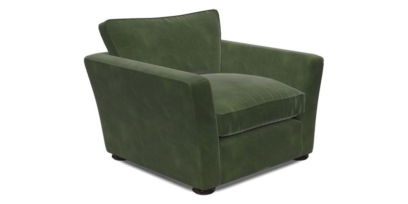 Aldeburgh Chair in Two Tone Plain Biscuit