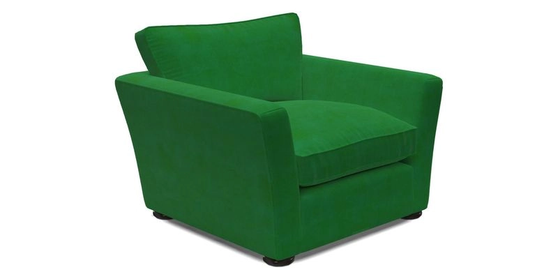 Aldeburgh Chair in Two Tone Plain Biscuit