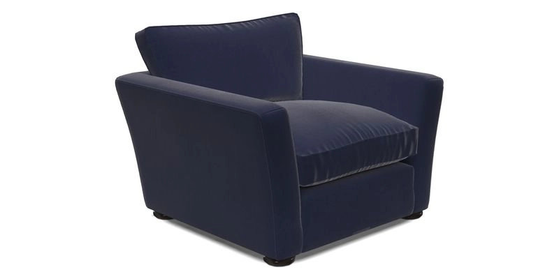 Aldeburgh Chair in Two Tone Plain Biscuit