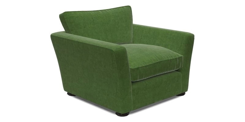 Aldeburgh Chair in Two Tone Plain Biscuit