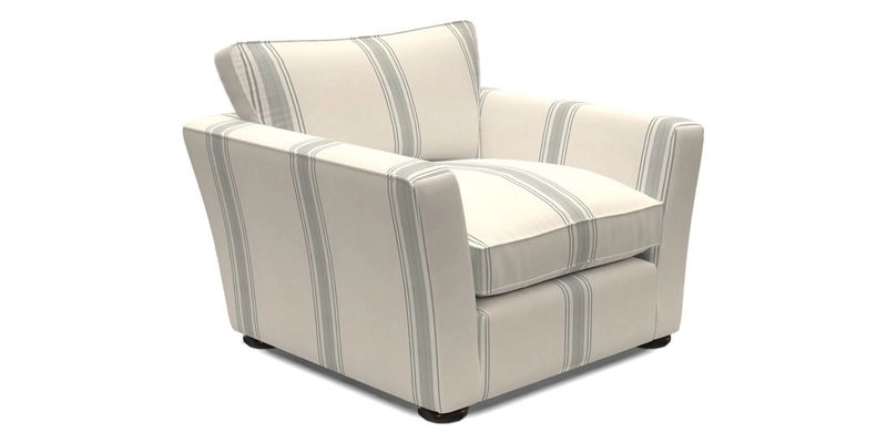 Aldeburgh Chair in Two Tone Plain Biscuit