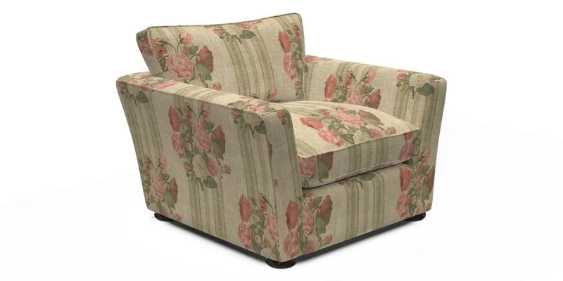 Aldeburgh Chair in Two Tone Plain Biscuit