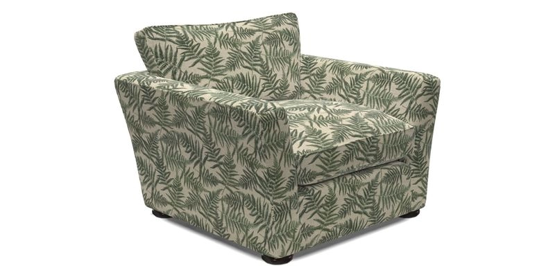 Aldeburgh Chair in Two Tone Plain Biscuit
