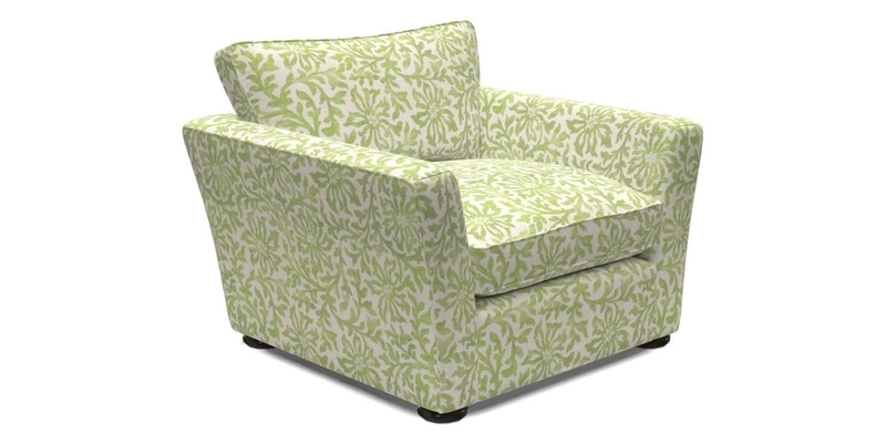 Aldeburgh Chair in Two Tone Plain Biscuit