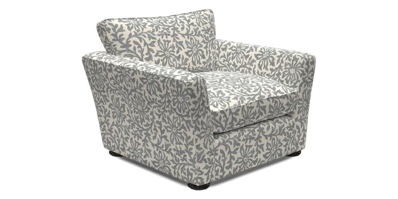 Aldeburgh Chair in Two Tone Plain Biscuit