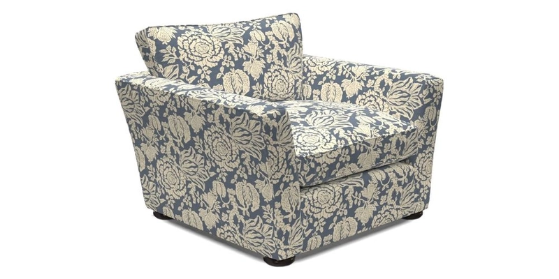 Aldeburgh Chair in Two Tone Plain Biscuit