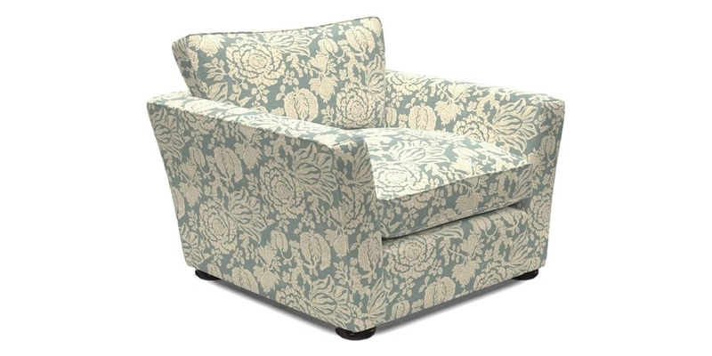 Aldeburgh Chair in Two Tone Plain Biscuit