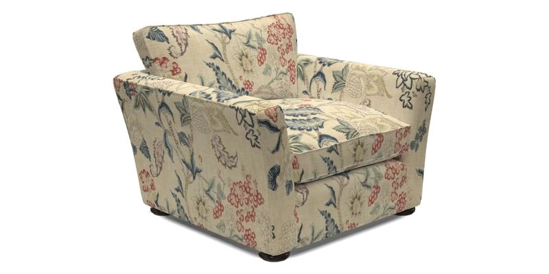 Aldeburgh Chair in Two Tone Plain Biscuit