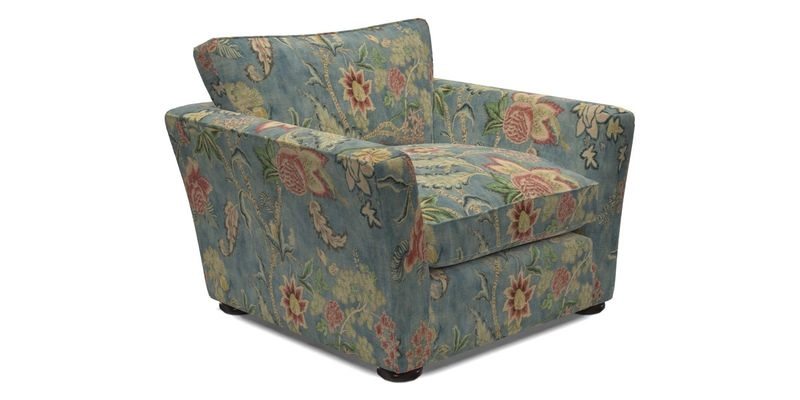 Aldeburgh Chair in Two Tone Plain Biscuit