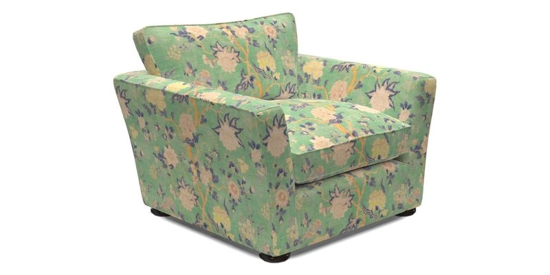 Aldeburgh Chair in Two Tone Plain Biscuit