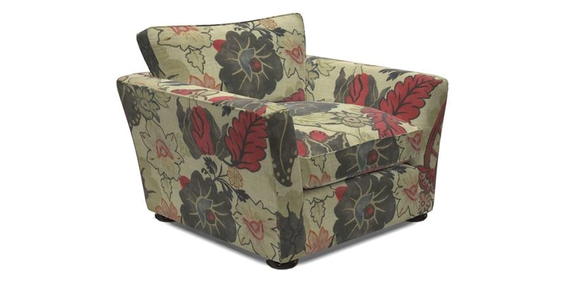 Aldeburgh Chair in Two Tone Plain Biscuit