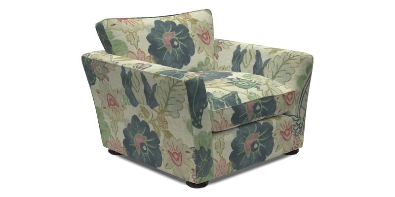 Aldeburgh Chair in Two Tone Plain Biscuit