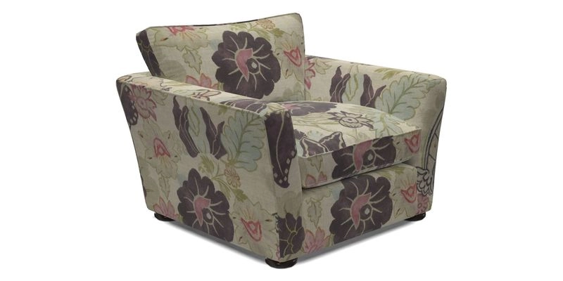 Aldeburgh Chair in Two Tone Plain Biscuit