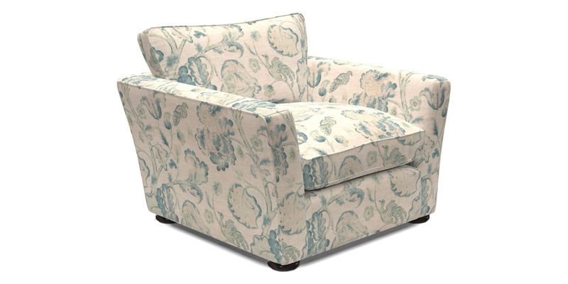 Aldeburgh Chair in Two Tone Plain Biscuit