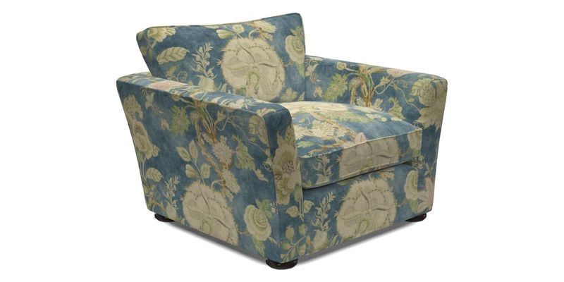 Aldeburgh Chair in Two Tone Plain Biscuit