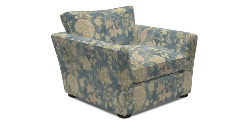 Aldeburgh Chair in Two Tone Plain Biscuit