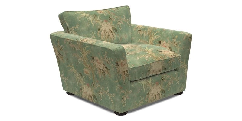 Aldeburgh Chair in Two Tone Plain Biscuit