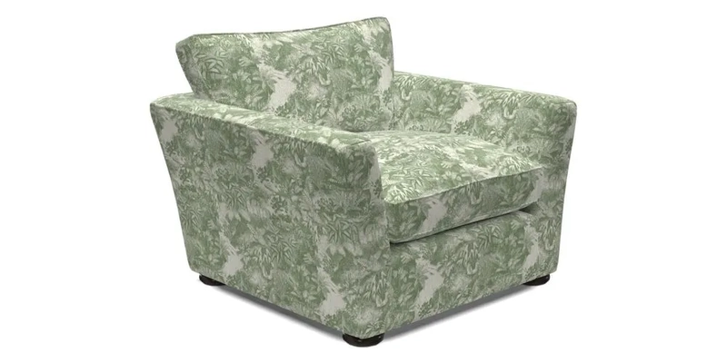 Aldeburgh Chair in Two Tone Plain Biscuit