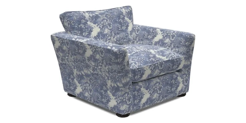 Aldeburgh Chair in Two Tone Plain Biscuit