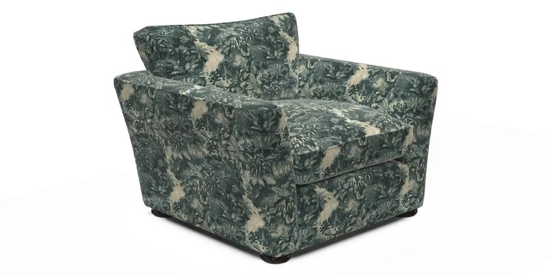 Aldeburgh Chair in Two Tone Plain Biscuit