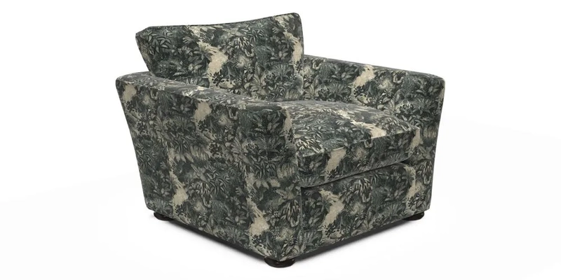 Aldeburgh Chair in Two Tone Plain Biscuit