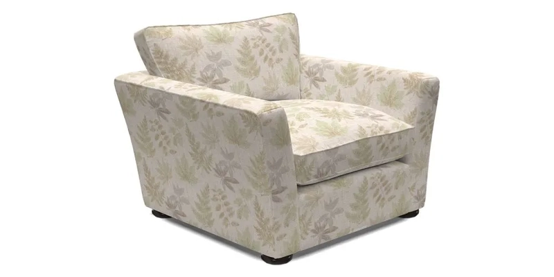 Aldeburgh Chair in Two Tone Plain Biscuit