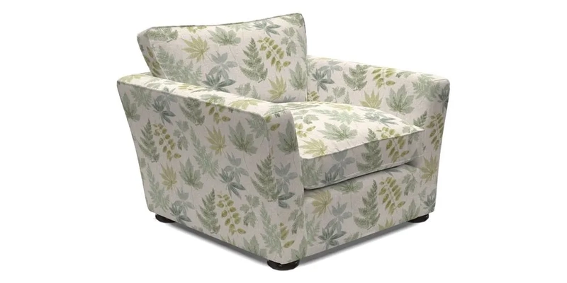 Aldeburgh Chair in Two Tone Plain Biscuit