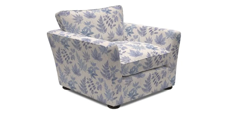 Aldeburgh Chair in Two Tone Plain Biscuit