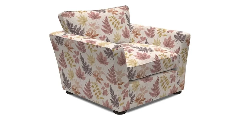 Aldeburgh Chair in Two Tone Plain Biscuit