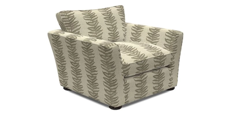 Aldeburgh Chair in Two Tone Plain Biscuit