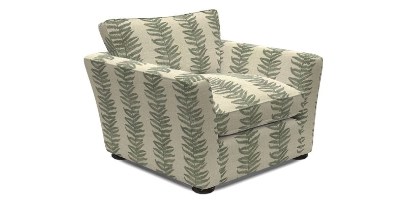 Aldeburgh Chair in Two Tone Plain Biscuit