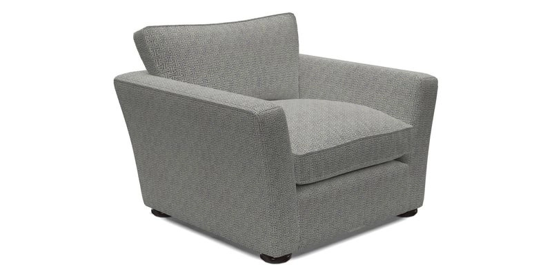 Aldeburgh Chair in Two Tone Plain Biscuit