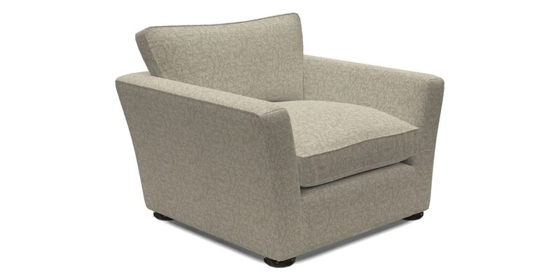 Aldeburgh Chair in Two Tone Plain Biscuit