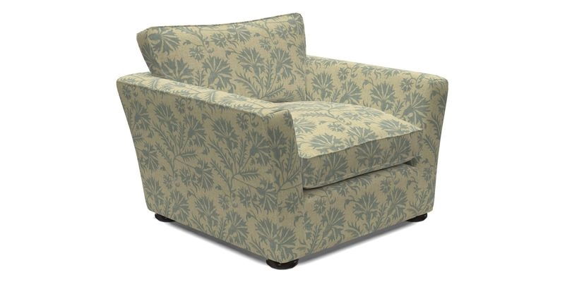 Aldeburgh Chair in Two Tone Plain Biscuit