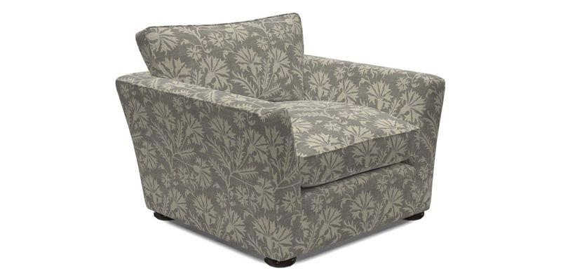 Aldeburgh Chair in Two Tone Plain Biscuit