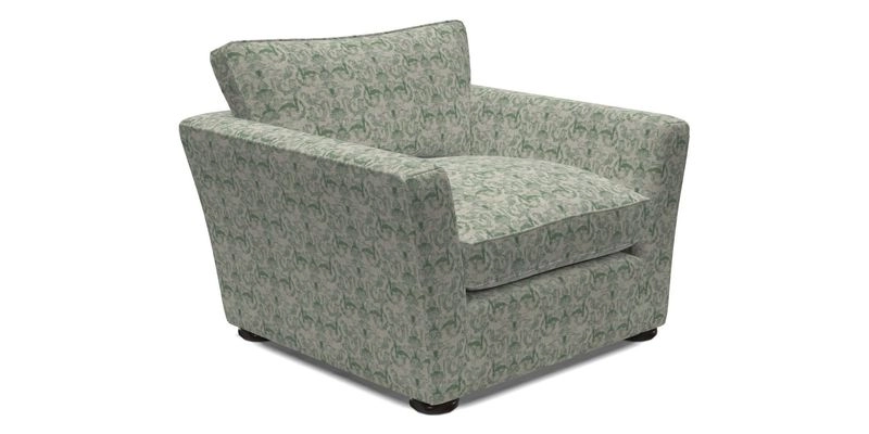 Aldeburgh Chair in Two Tone Plain Biscuit