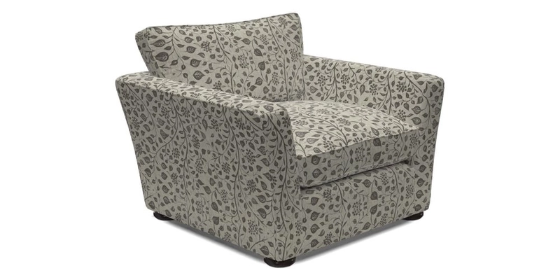 Aldeburgh Chair in Two Tone Plain Biscuit