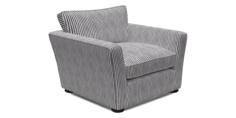 Aldeburgh Chair in Two Tone Plain Biscuit